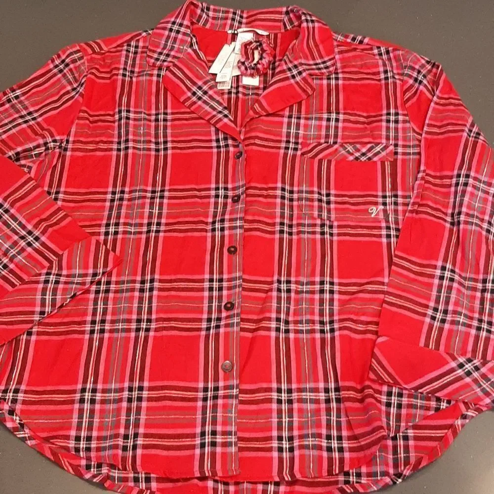 Victoria's Secret Pajama Top with Hair Tie